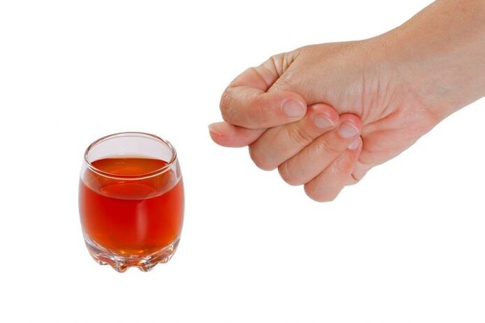 auf Alkohol verzichten